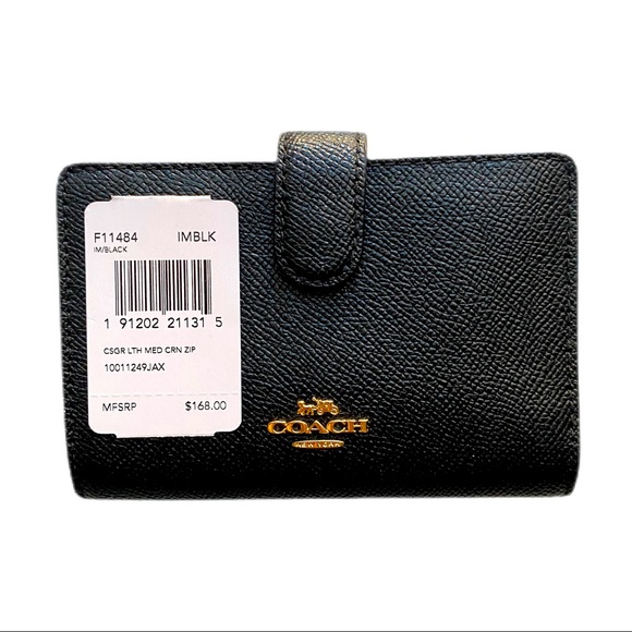 Coach Handbags - Coach Black Leather  Wallet